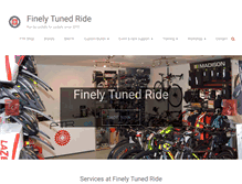 Tablet Screenshot of finelytunedride.co.uk